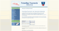 Desktop Screenshot of freiwillige-feuerwehr-hellenthal.de