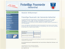 Tablet Screenshot of freiwillige-feuerwehr-hellenthal.de